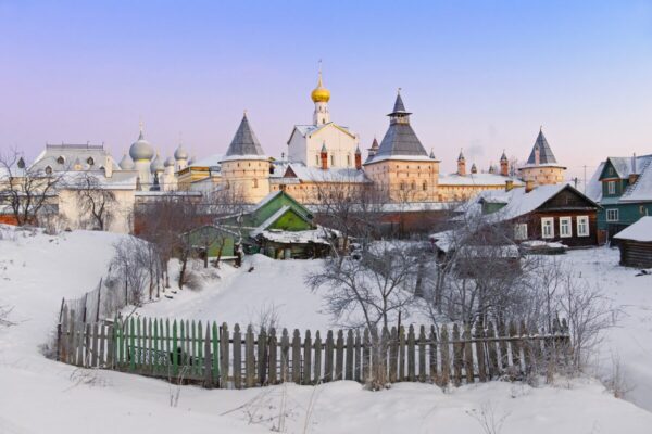 anello d oro inverno neve russia
