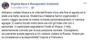 Recensione di Virginia Nava: Tour l'Anello d'oro della Russia